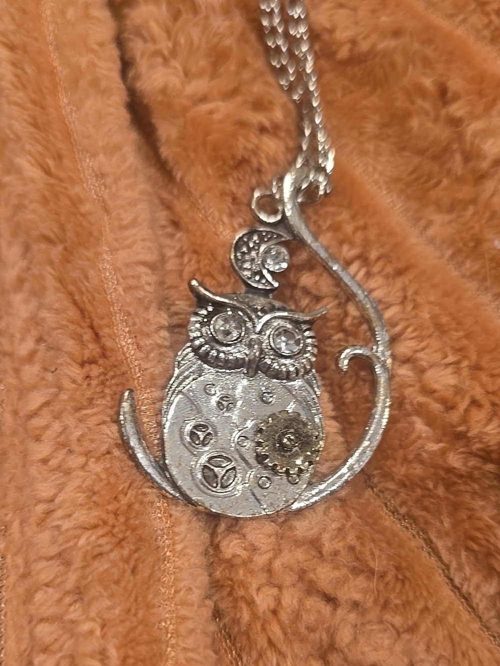 ❤️10/$10 Silver Tone Owl Pendant Necklace - Women Jewelry